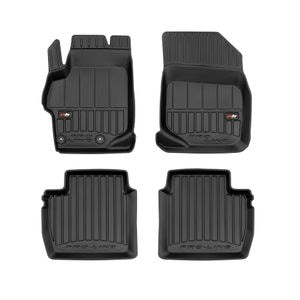 Set covorase auto Frogum 3D, pentru Peugeot 301 2012-prezent, 4 bucati, Negru