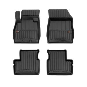 Set covorase auto Frogum 3D, pentru Nissan Micra 2010-2017, 4 bucati, Negru
