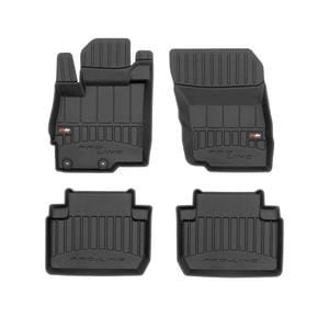 Set covorase auto Frogum 3D, pentru Mitsubishi Eclipse Cross 2017-prezent, 4 bucati, Negru