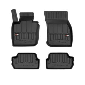Set covorase auto Frogum 3D, pentru Mini Cooper 2014-prezent, 4 bucati, Negru