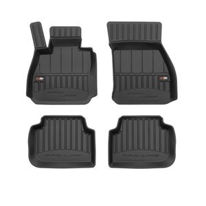 Set covorase auto Frogum 3D, pentru Mini Clubman 2015-prezent, 4 bucati, Negru