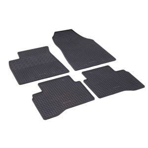 Set covorase auto Rigum, pentru Kia Niro 2019-prezent, 4 bucati, Negru