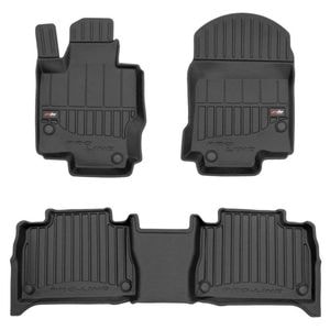 Set covorase auto Frogum 3D, pentru Mercedes GLE 2019-prezent, 3 bucati, Negru