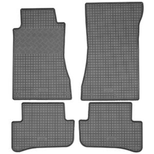 Set covorase auto Rigum, pentru Mercedes C-Class W203 2000-2007, 4 bucati, Negru