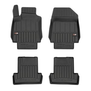 Set covorase auto Frogum 3D, pentru Renault Clio 2005-2012, 4 bucati, Negru