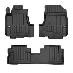 Set covorase auto Frogum 3D, pentru Honda CR-V 2007-2012, 3 bucati, Negru