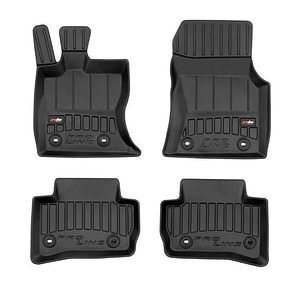 Set covorase auto Frogum 3D, pentru Jaguar F-Pace 2016-prezent, 4 bucati, Negru