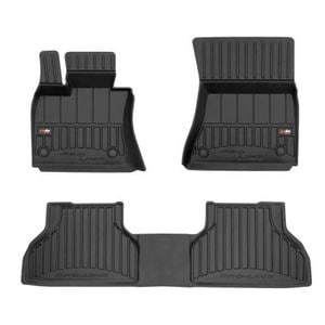 Set covorase auto Frogum 3D, pentru BMW X5 E70 2007-2013, 3 bucati, Negru