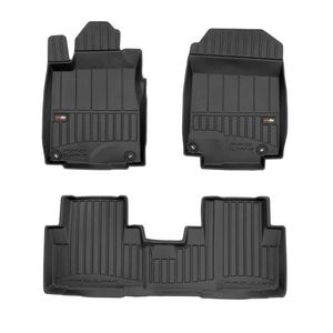 Set covorase auto Frogum 3D, pentru Honda CR-V 2012-2018, 3 bucati, Negru