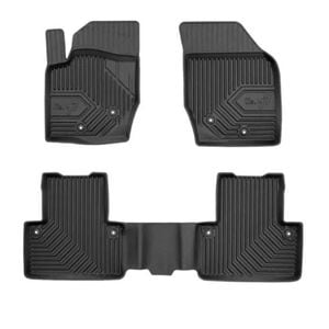 Set covorase auto Frogum 77, pentru Volvo XC90 2003-2015, 3 bucati, Negru
