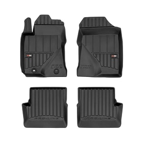 Set covorase auto Frogum 3D, pentru Toyota Corolla 2002-2007, 4 bucati, Negru