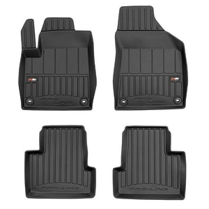 Set covorase auto Frogum 3D, pentru Jeep Cherokee 2014-2018, 4 bucati, Negru