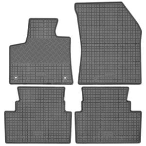 Set covorase auto Rigum, pentru Citroen C5 Aircross 2018-prezent, 4 bucati, Negru