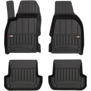 Set covorase auto Frogum 3D, pentru Audi A4 B6/B7 2000-2008, 4 bucati, Negru