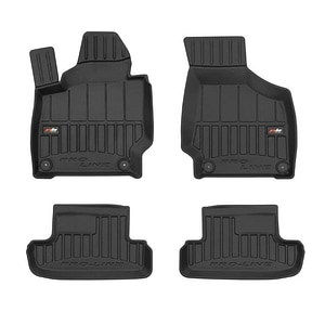 Set covorase auto Frogum 3D, pentru Audi TT 8J 2006-2014, 4 bucati, Negru