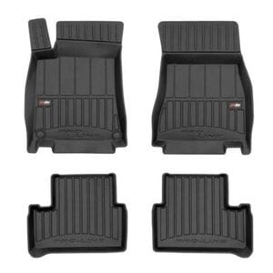 Set covorase auto Frogum 3D, pentru Ford Mustang 2020-prezent, 4 bucati, Negru