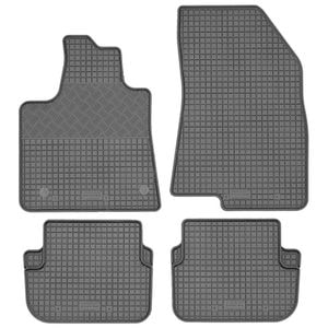 Set covorase auto Rigum, pentru Dacia Sandero 2020-prezent, 4 bucati, Negru