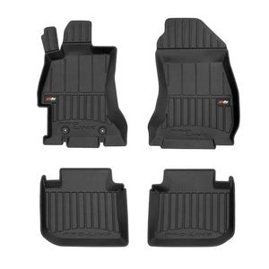 Set covorase auto Frogum 3D, pentru Subaru XV 2012-2017, 4 bucati, Negru