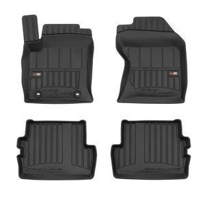 Set covorase auto Frogum 3D, pentru Ford Focus I 1998-2005, 4 bucati, Negru