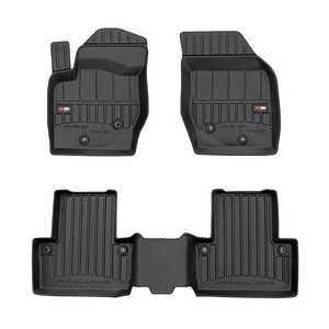 Set covorase auto Frogum 3D, pentru Volvo XC90 2003-2015, 3 bucati, Negru