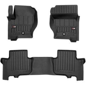Set covorase auto Frogum 3D, pentru Land Rover Discovery 2004-2016, 3 bucati, Negru
