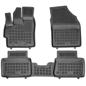 Set covorase auto Rezaw Plast, pentru Toyota Yaris Cross 2021-prezent, 3 bucati, Negru