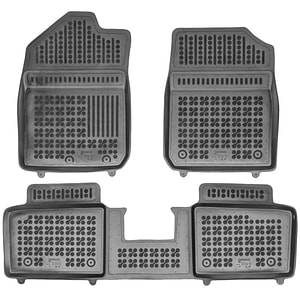 Set covorase auto Rezaw Plast, pentru Dacia Spring 2021-prezent, 3 bucati, Negru