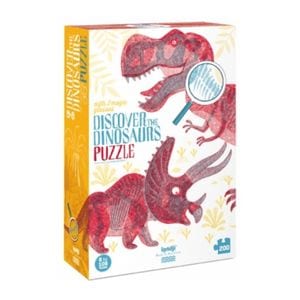 Puzzle Londji, Descopera dinozaurii, 200 piese, 8 ani+