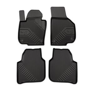 Set covorase auto Frogum 77, pentru Skoda Superb II 2008-2015, 4 bucati, Negru