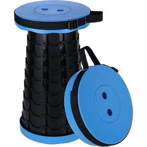 Scaun rotund pliabil, telescopic PROCART, maner pentru transport, pescuit si camping