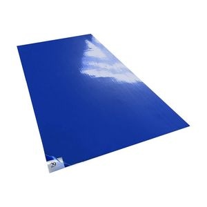 Covor Coba, Sticky mat, 115 x 60 cm, 30 foi, albastru