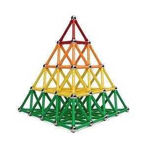 Set constructie magnetic 3D PROCART, 138 piese, joc educativ varsta 6+