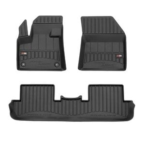 Set covorase auto Frogum 3D, pentru Peugeot 3008 2016-2024, 3 bucati, Negru