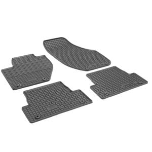 Set covorase auto Rigum, pentru Volvo V40 2012-prezent, 4 bucati, Negru