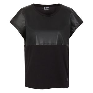 Tricou femei Emporio Armani EA7 Train Winter Mix W Tee Ss Mix 6RTT32TJQSZ01200, Negru, M