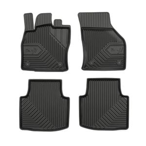 Set covorase auto Frogum 77, pentru Skoda Superb III 2015-2020, 4 bucati, Negru
