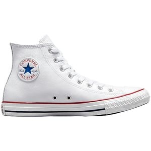 Tenisi unisex Converse Chuck Taylor HI Leather, Alb, 42.5
