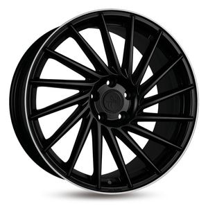 Janta aliaj Keskin Tuning KT17 MATT BLACK LIP POLISH, 8.5J x 19", 5, PCD 112, ET30