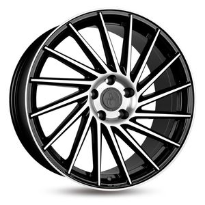 Janta aliaj Keskin Tuning KT17 BLACK FRONT POLISH, 8.5J x 19", 5, PCD 112, ET30
