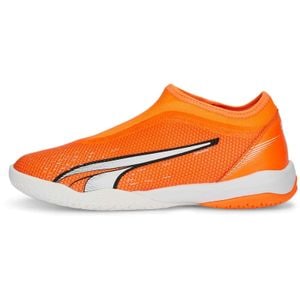 Pantofi sport copii Puma Ultra Match Ll It Mid Jr Ultra, Portocaliu, 37.5