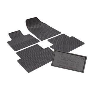Set covorase auto Rigum, pentru Citroen C5 2008-2017, 4 bucati, Negru