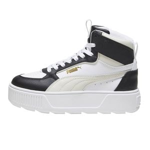 Pantofi Sport Puma Karmen Rebelle Mid JR, Alb, 38.5