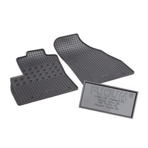 Set covorase auto Rigum, pentru Citroen Nemo 2008-2017, 2 bucati, Negru