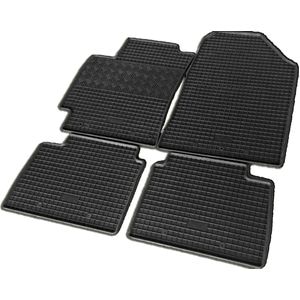 Set covorase auto Rigum, pentru Hyundai Elantra 2016-2021, 4 bucati, Negru