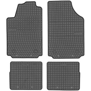 Set covorase auto Frogum, pentru Audi A2 2000-2005, 4 bucati, Negru