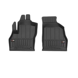 Set covorase auto Frogum 3D, pentru Fiat Fiorino 2008-prezent, 2 bucati, Negru