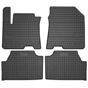 Set covorase auto Frogum, pentru Hyundai Kona 2017-2023, 4 bucati, Negru