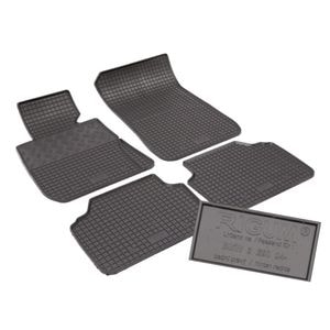Set covorase auto Rigum, pentru BMW Seria 3 E90/E91 2005-2012, 4 bucati, Negru