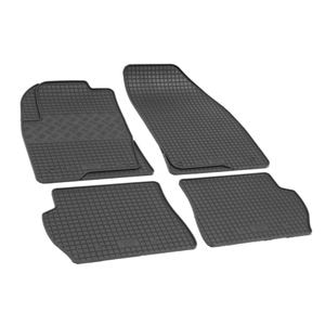 Set covorase auto Rigum, pentru Ford Fiesta 2002-2008, 4 bucati, Negru