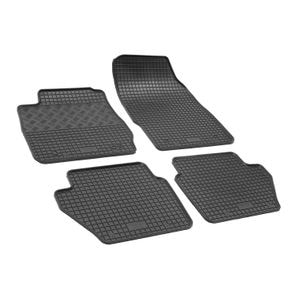 Set covorase auto Rigum, pentru Ford Fiesta 2008-2017, 4 bucati, Negru